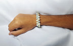 Brisa Marina-- Pulsera Artesanal de Amazonita