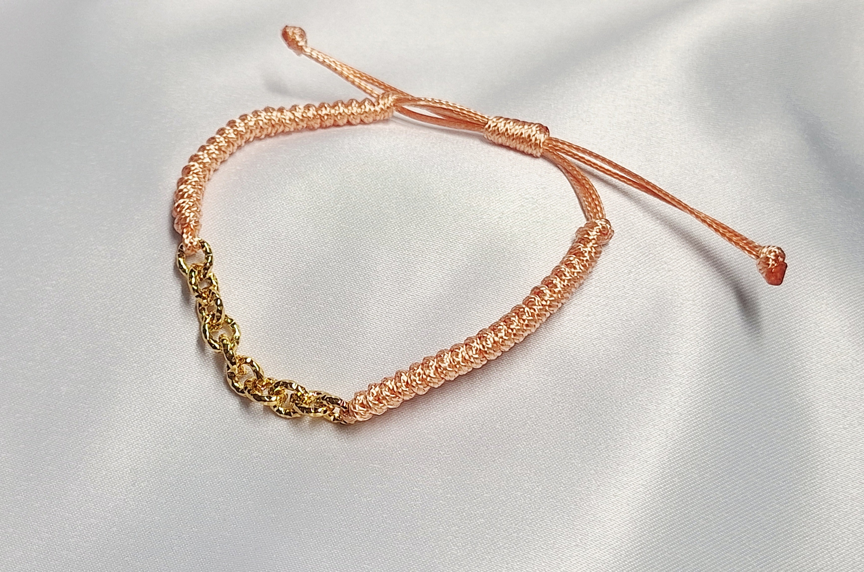 Pulsera Trenza Dorada