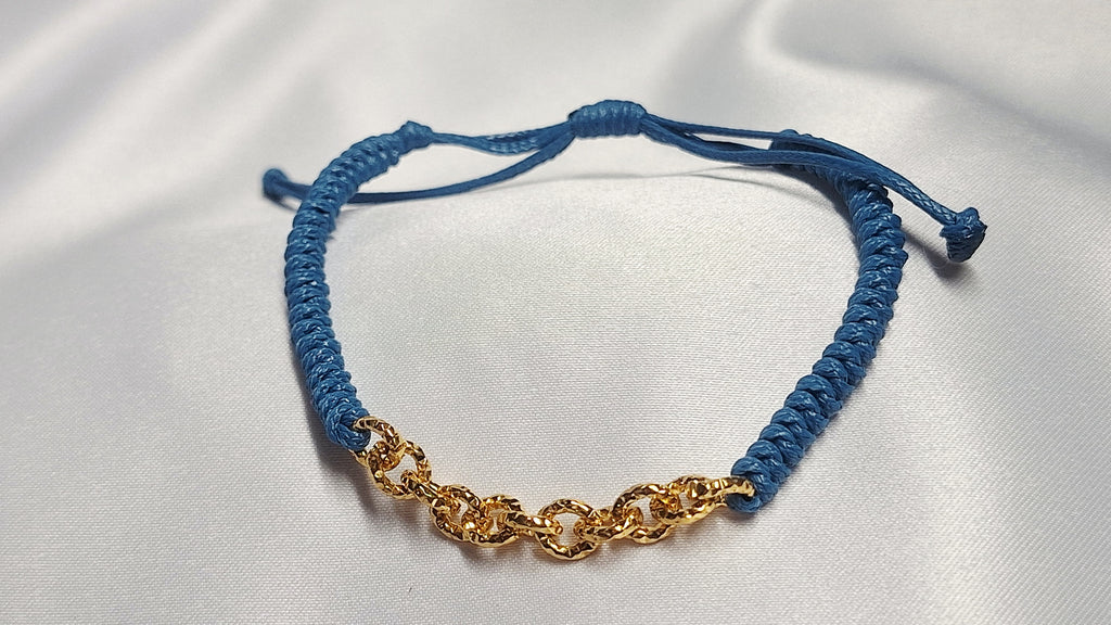 Pulsera Trenza Dorada