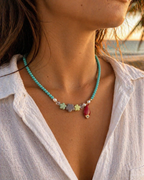 Collar Pececito — Cuentas de Vidrio